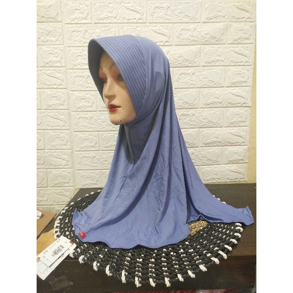 Hijab instan Bergo zoya marsha HB&HL HEIQ-Ivori HB heiq