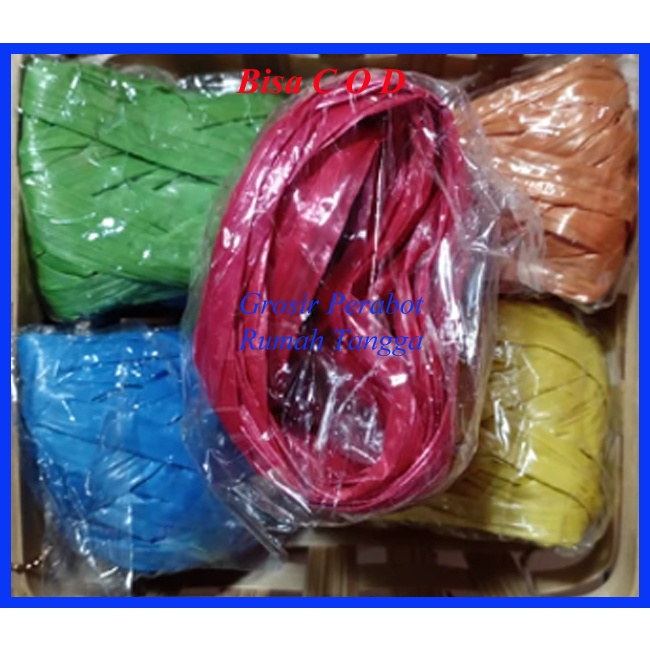 

GPRT (10pcs) Tali rafia kecil 6 meter Rumput jepang rol kecil