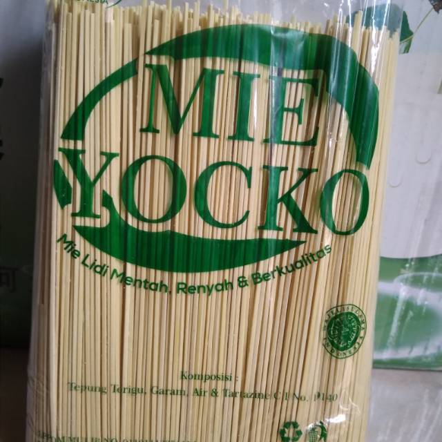 

Mie Lidi Mentah - Mie Yocko
