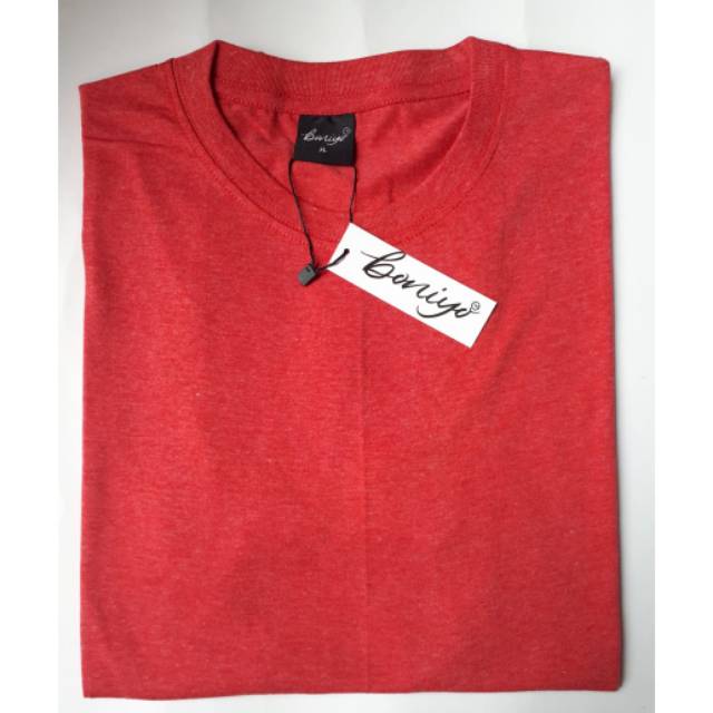 Kaos polos misty 30's 70 polyester