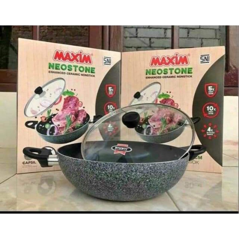 MAXIM NEOSTONE WOK 30CM