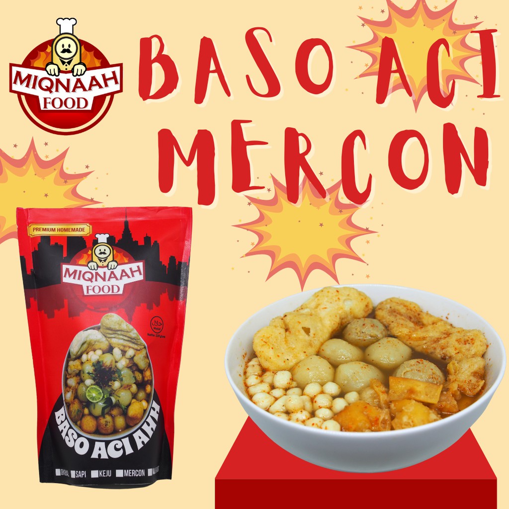 

[PROMO] BAKSO ACI MIQNAAH RASA MERCON PREMIUM