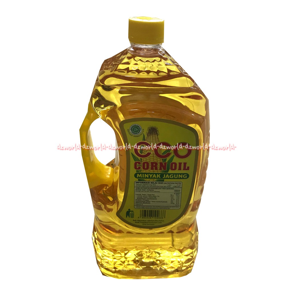 CCO Corn Oil 2L Cooking Oil Minyak Goreng Minyak Jagung C.C.O Corns Oils 2 Litter 2 ltr Crude Corn Oil (CCO)