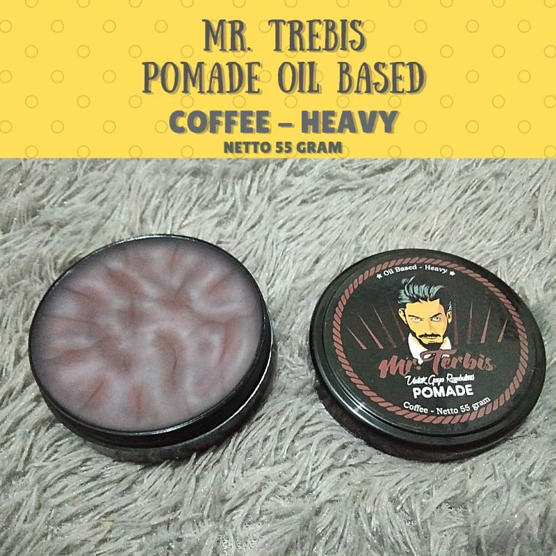 Pomade Oil Based Mr Trebis Paket 5 Pcs Free Sisir Saku