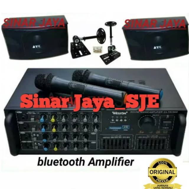 PAKET KARAOKE ATL 10 INCH/PAKET SOUND SYSTEM KARAOKE