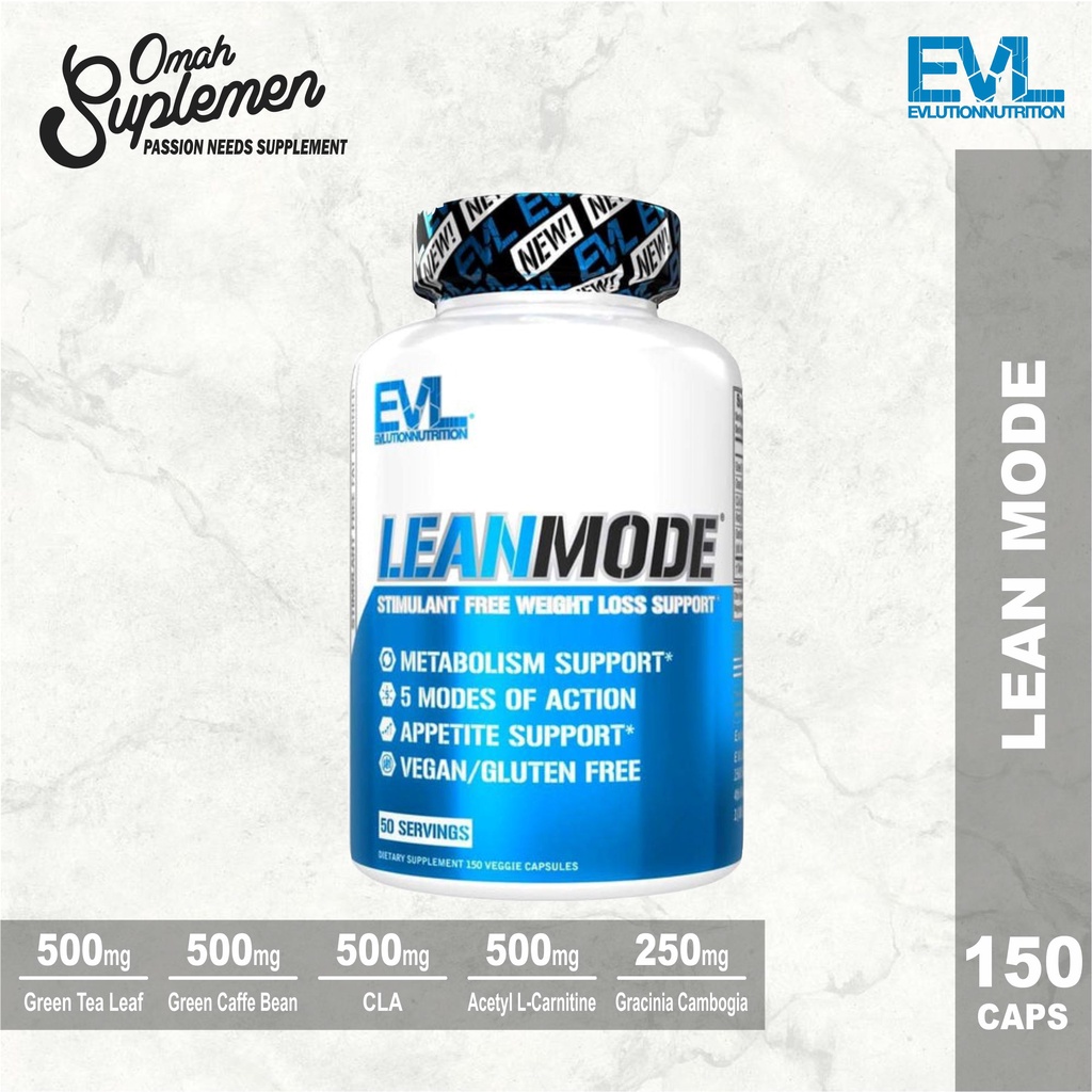 Evolution Nutrition Lean Mode 150 caps evl lean mode 150caps fat burn