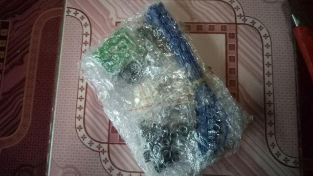 100pcs / Lot Kabel Jumper Connector Breadboard 20cm 24awg