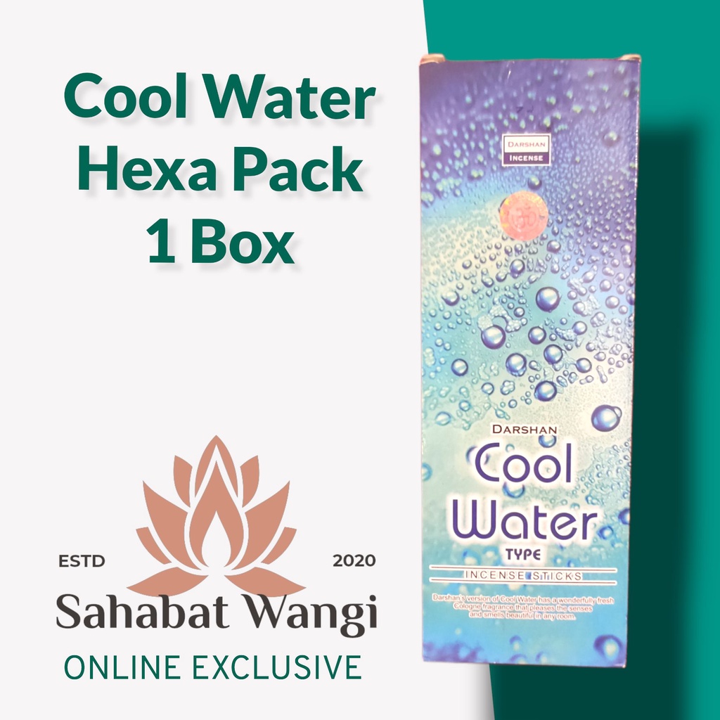 Dupa India Darshan Cool Water Hexa Short ( 6 Pack)