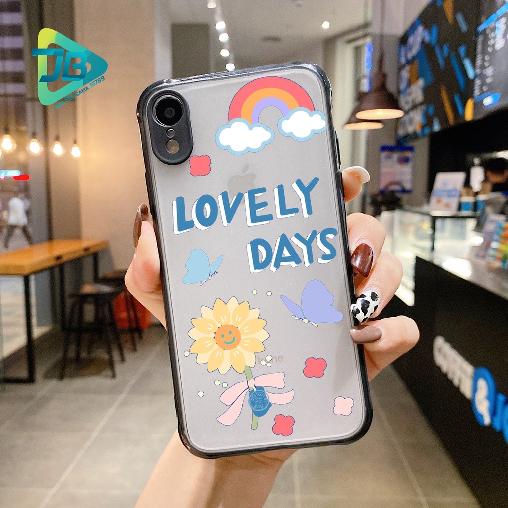 SOFTCASE CHOICE BUNGA OPPO VIVO XIAOMI SAMSUNG REALME IPHONE ALL TYPE JB5042