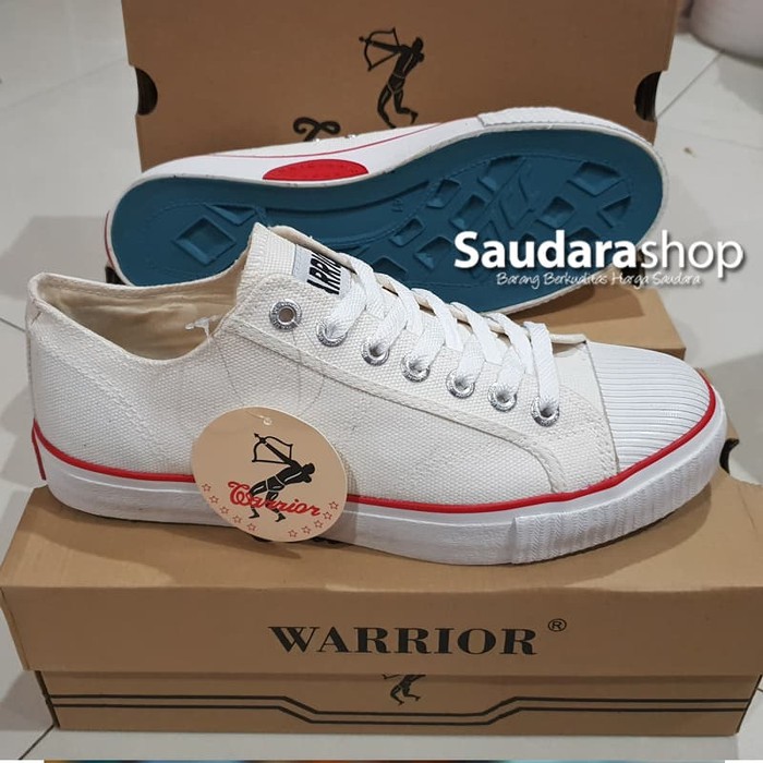 Recomended Sale Promo Sepatu Sneakers Kets Pria Murah Casual Ket  BP444 Sepatu Warrior Classic Low