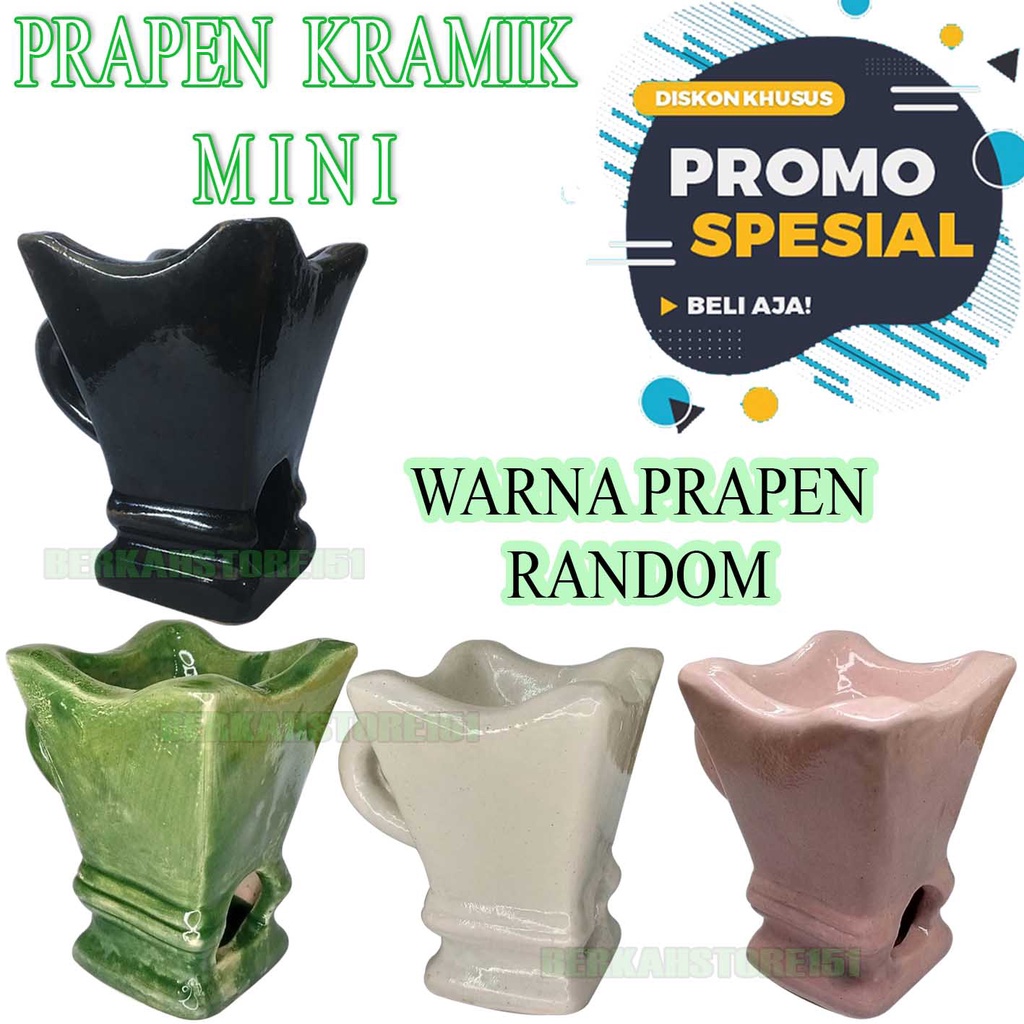 PRAPEN KRAMIK MINI DUPA TEMPAT PEMBAKAR BUHUR PERAPEN KERAMIK MABKHARA MINI DUPA ARAB TEMPAT BUHUR BAKHOOR KEMENYAN WEWANGIAN AROMATERAPI ARAB PENGHARUM RUANGAN