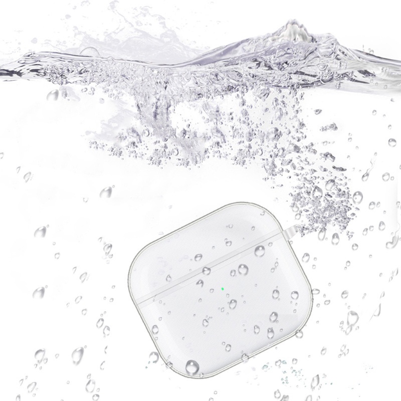 Btsg Casing TPU Transparan Anti Debu Untuk Simpan Earphone Wireless Bluetooth Apple Airpods 3