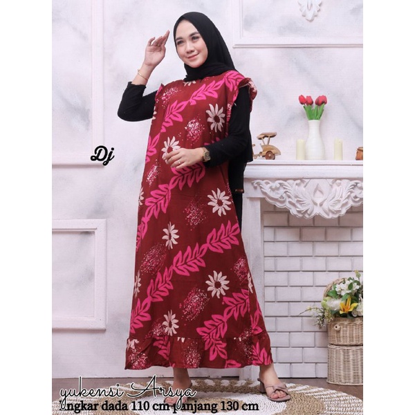 Daster Yukensi Tanpa Lengan Daster Yukensi Panjang Bawah Daster Yukensi Murah Daster Yukensi Busui D
