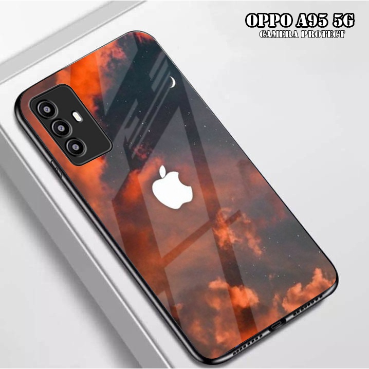 Softcase Glass Oppo A95 5G A95 4G Oppo A95 4G | Camera Protect | Case Oppo A95 5G Oppo A95 4G | case