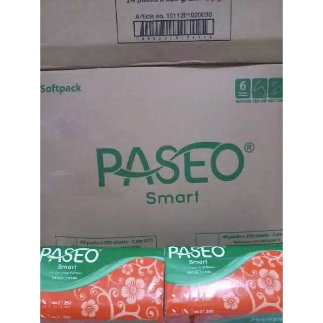 Tissue Paseo 250sheet 2PLY 1 Dos isi 48 Pack || HARGA GROSIR TERMURAH