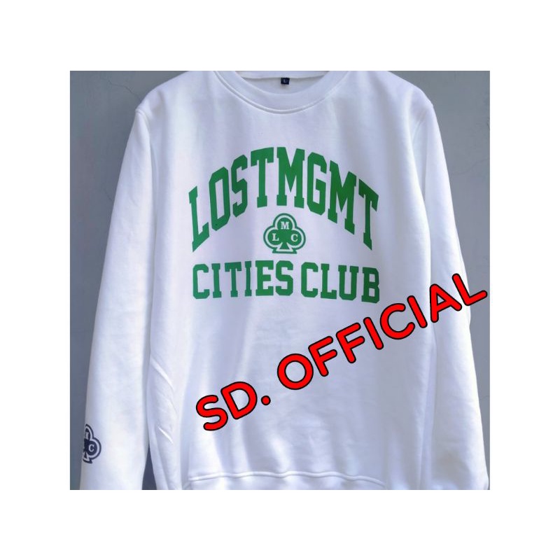 Sweater Basic NCT 127 Jungwoo LOSTMGMT CITIES CLUB