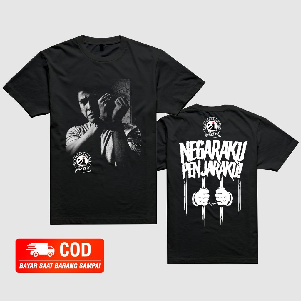 KAOS LENGAN PENDEK FALS MANIA. IWAN FALS. OI BERSATULAH KAOS PREMIUM ORIGINAL DISTRO