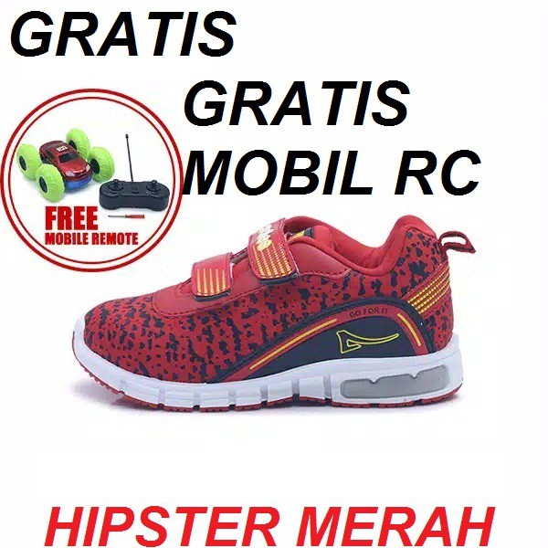 Berhadiah MOBIL RC REMOTECONTROL Sepatu Ardiles Dna Sepatu anak Kids Shoe Free Mainan mobilan RC Hipster Pvj Metroid