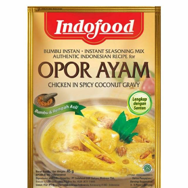 

Indofood Bumbu Instant all varian