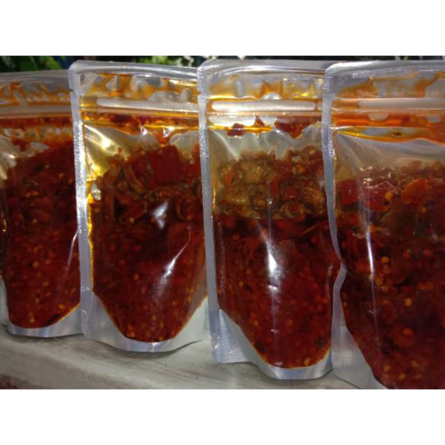 

Sambal cumi biasa, sambal pedas cumi/cumi asin pedas/cumi kecap