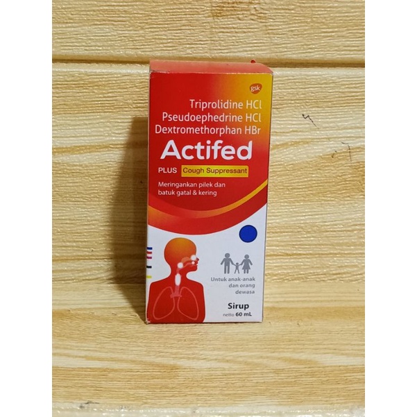 Actifed plus expec 60ml|Actifed plus cought suppressant|Actifed syr 60ml