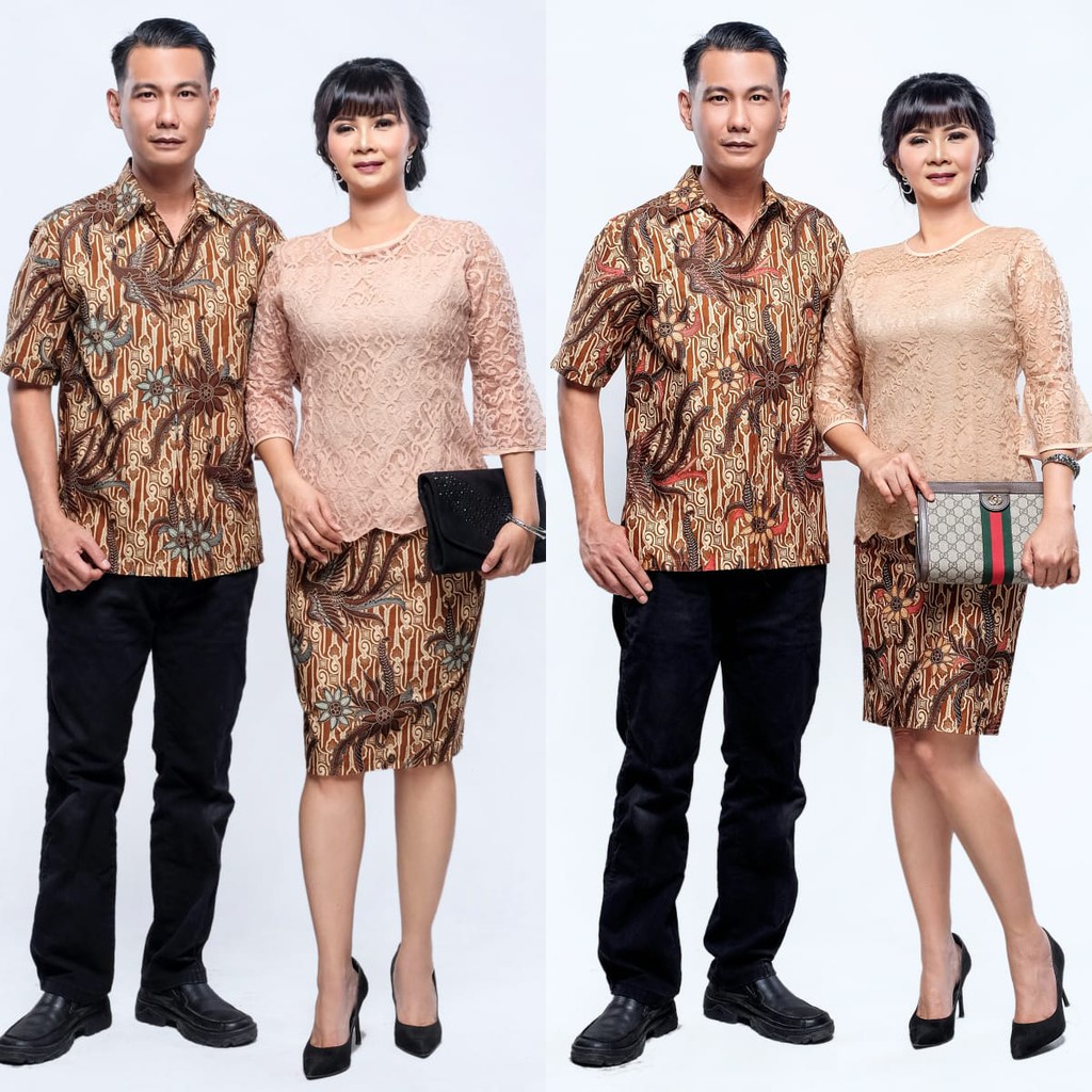 BATIK COUPLE KELUARGA TERBARU MURAH KEKINIAN SERAGAM JUMBO SARIMBIT KOPEL PASANGAN OLIVIA BRUKAT