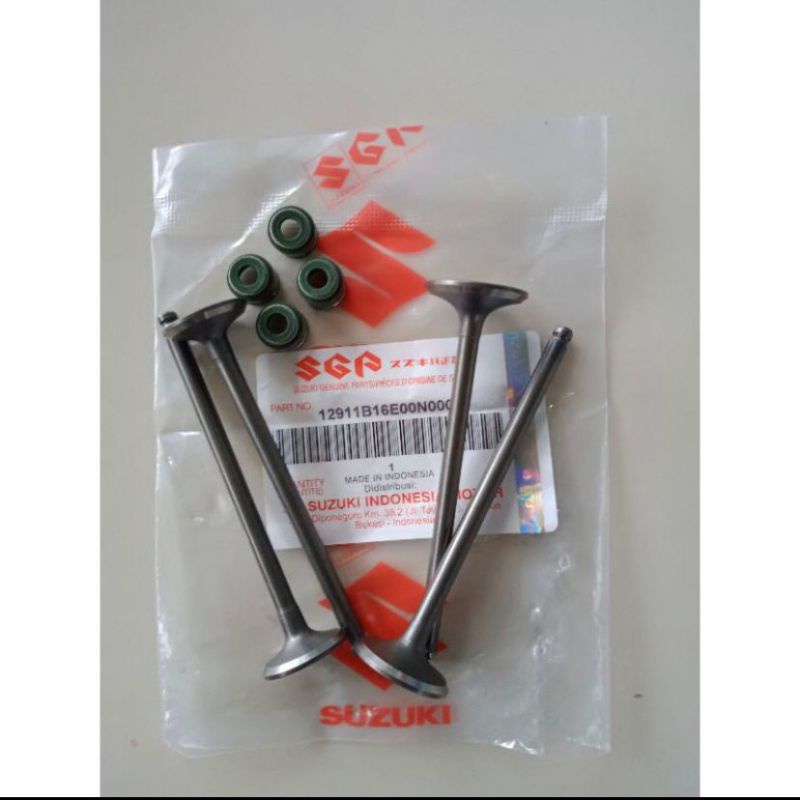 PAYUNG KLEP SEAL SIL KLEP SET SATRIA FU CARBU FU150 KARBU SUZUKI