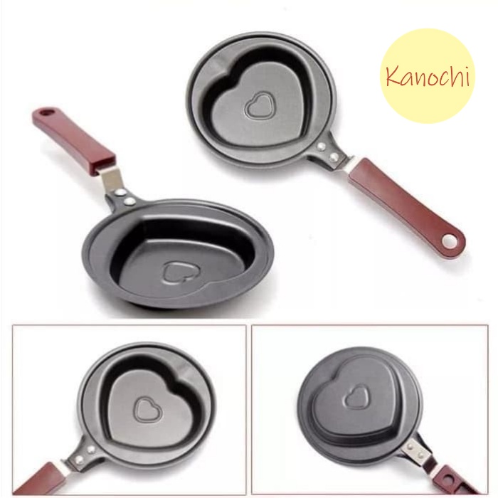 Teflon Karakter Mini Frypan Wajan Non Stick Fry Pan Motif Lucu Telor