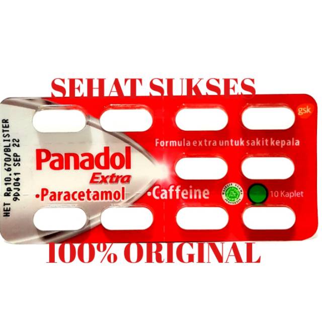 PANADOL MERAH - MEREDAKAN SAKIT KEPALA