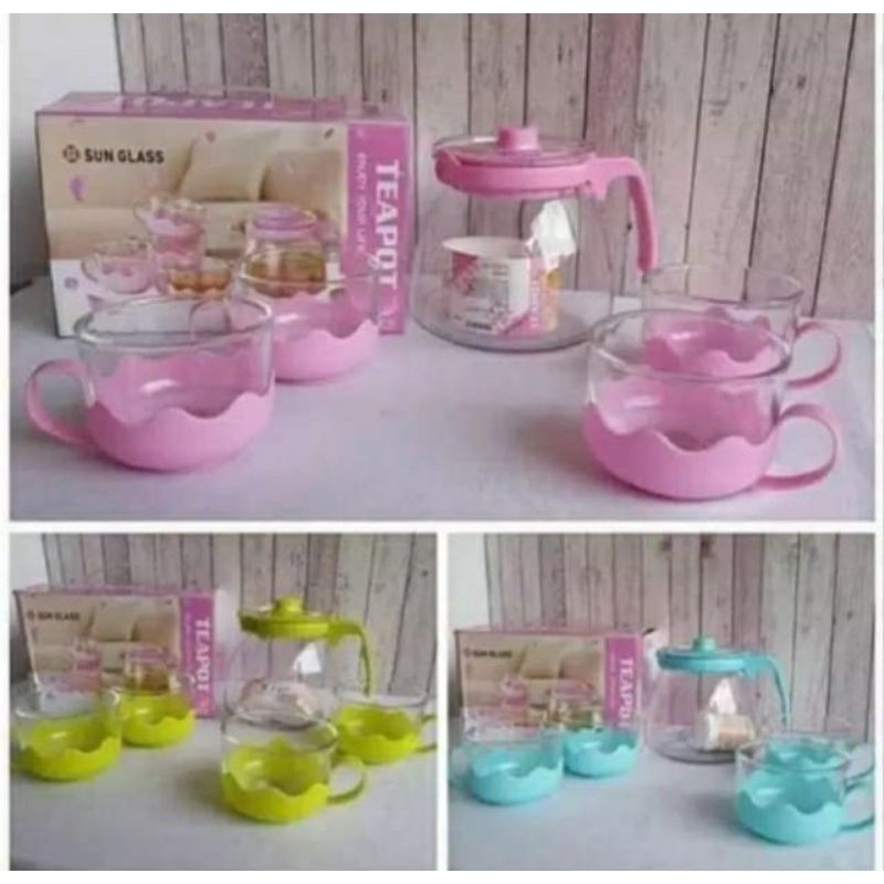teapot set 5in1