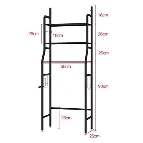 Rak Kamar Mandi D07 Toilet Organizer Tempat Tissue Sabun Kloset 3 Tingkat Serbaguna Standing Rak