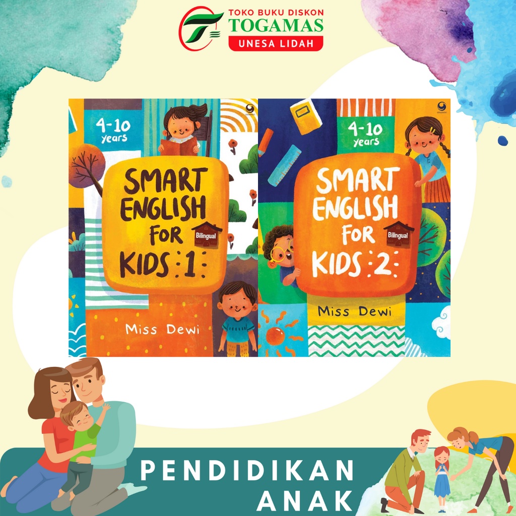 SMART ENGLISH FOR KIDS 1 &amp; 2 KARYA MISS DEWI