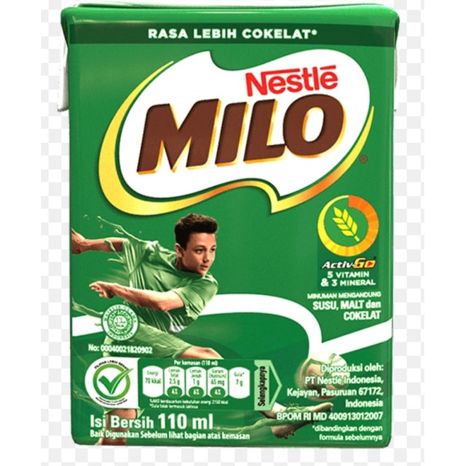 

Susu MILO AVTIC-GO UHT 110ml