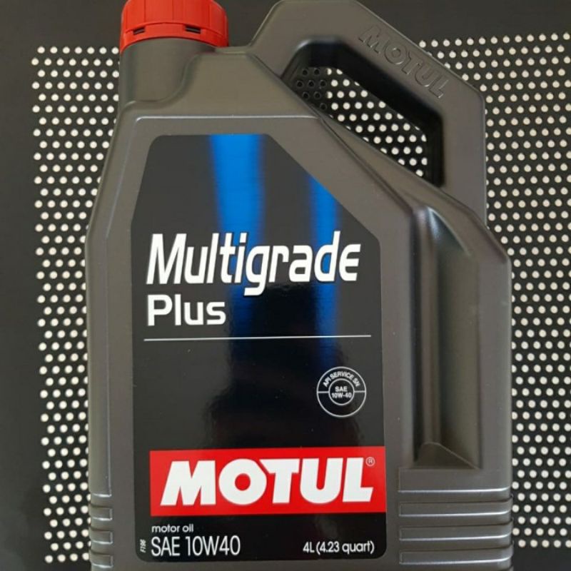 Oli Mesin Mobil Motul Multigrade Plus 10W-40 4 Liter Original