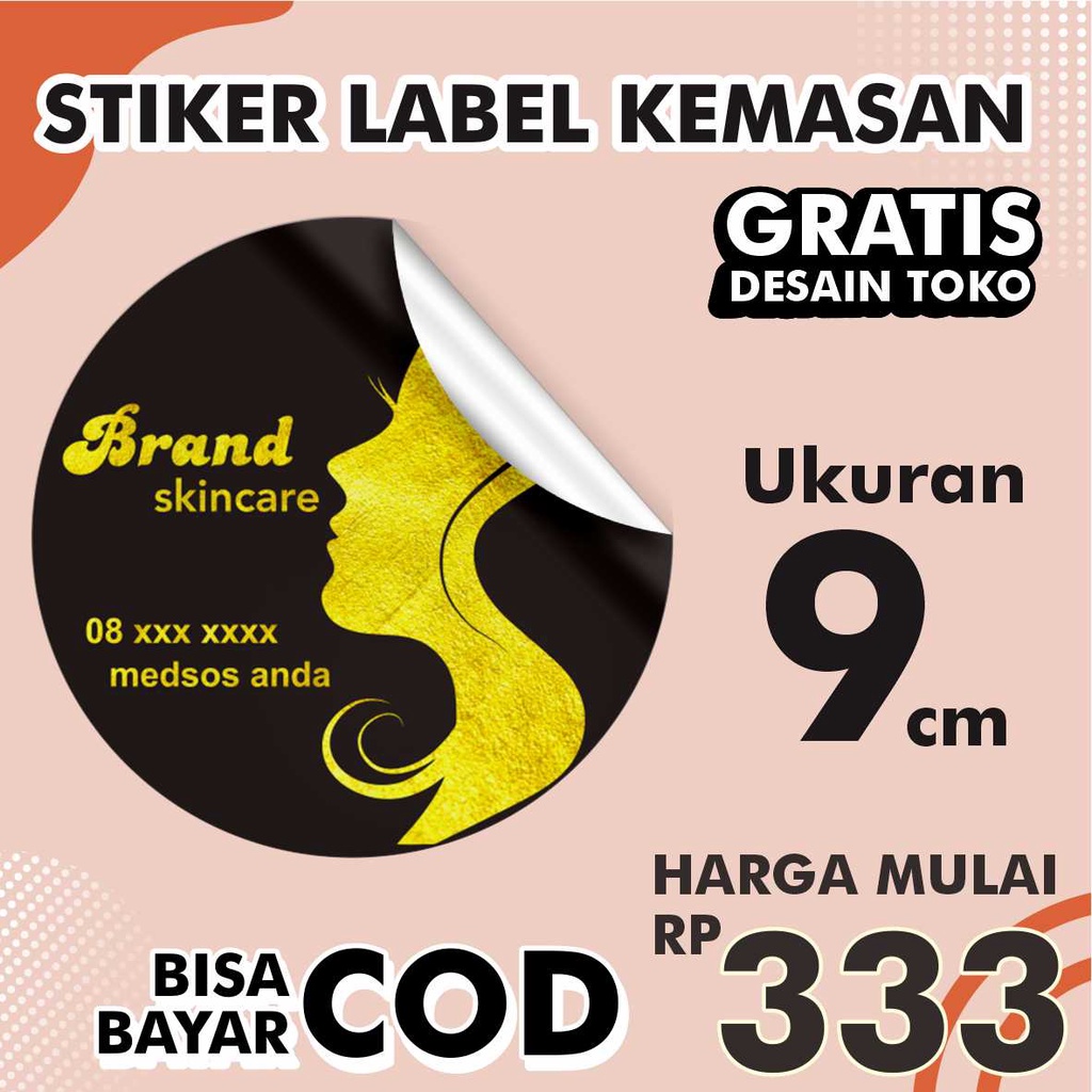 

(9cm) Stiker Label Nama Produk / Stiker Kemasan / Stiker Produk / Stiker Label / Stiker Cutting