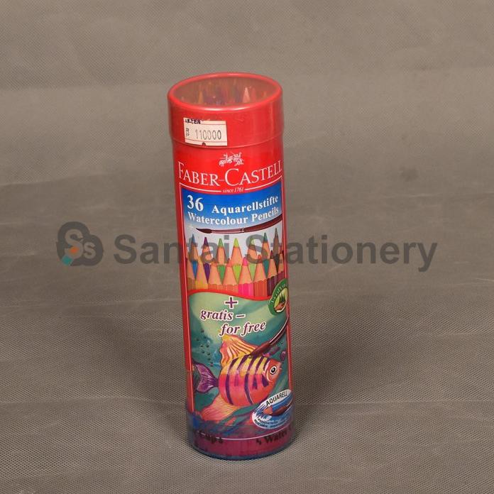 

Pensil Warna Faber Castell Water Colour tin 36 kaleng