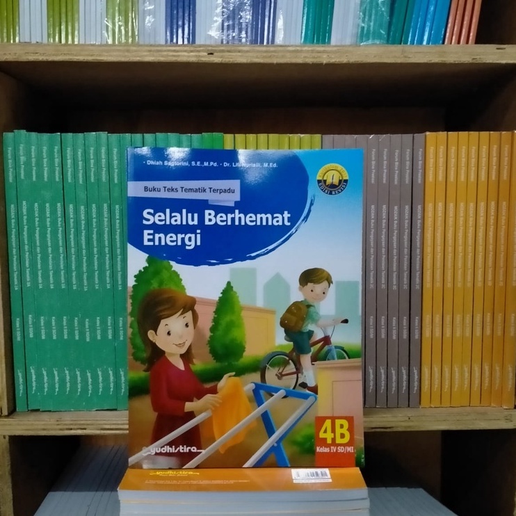 

Tematik 4B "SELALU HEMAT ENERGI" yudistira untuk SD/MI kls4 original book