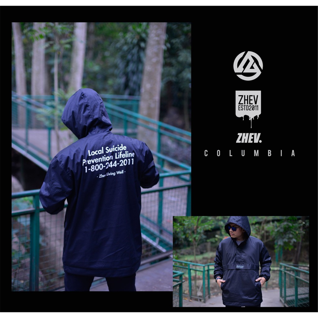 JAKET COLOMBIA BLACK BY ZHEV