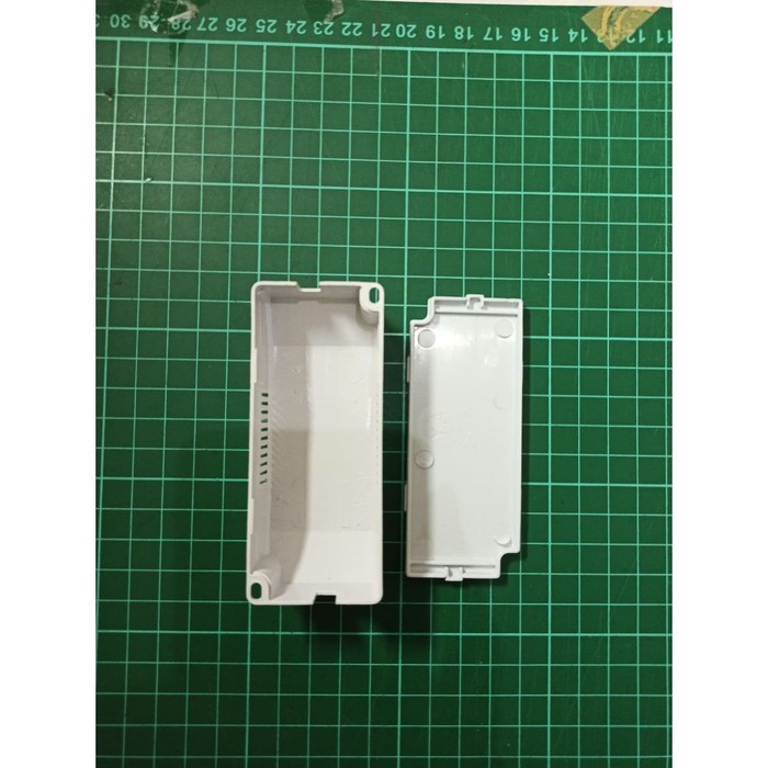 Box Kasing Casing Komponen Plastik Putih Ukuran 9,5 x 4 x 2,5 cm