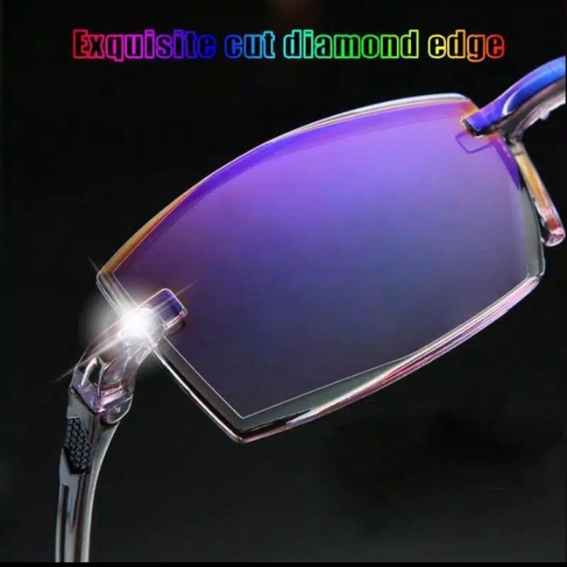 KACAMATA BACA PLUS SUPER FOKUS ULTRA ANTI RADIASI BLUERAY KACAMATA RABUN DEKAT PRIA DAN WANITA