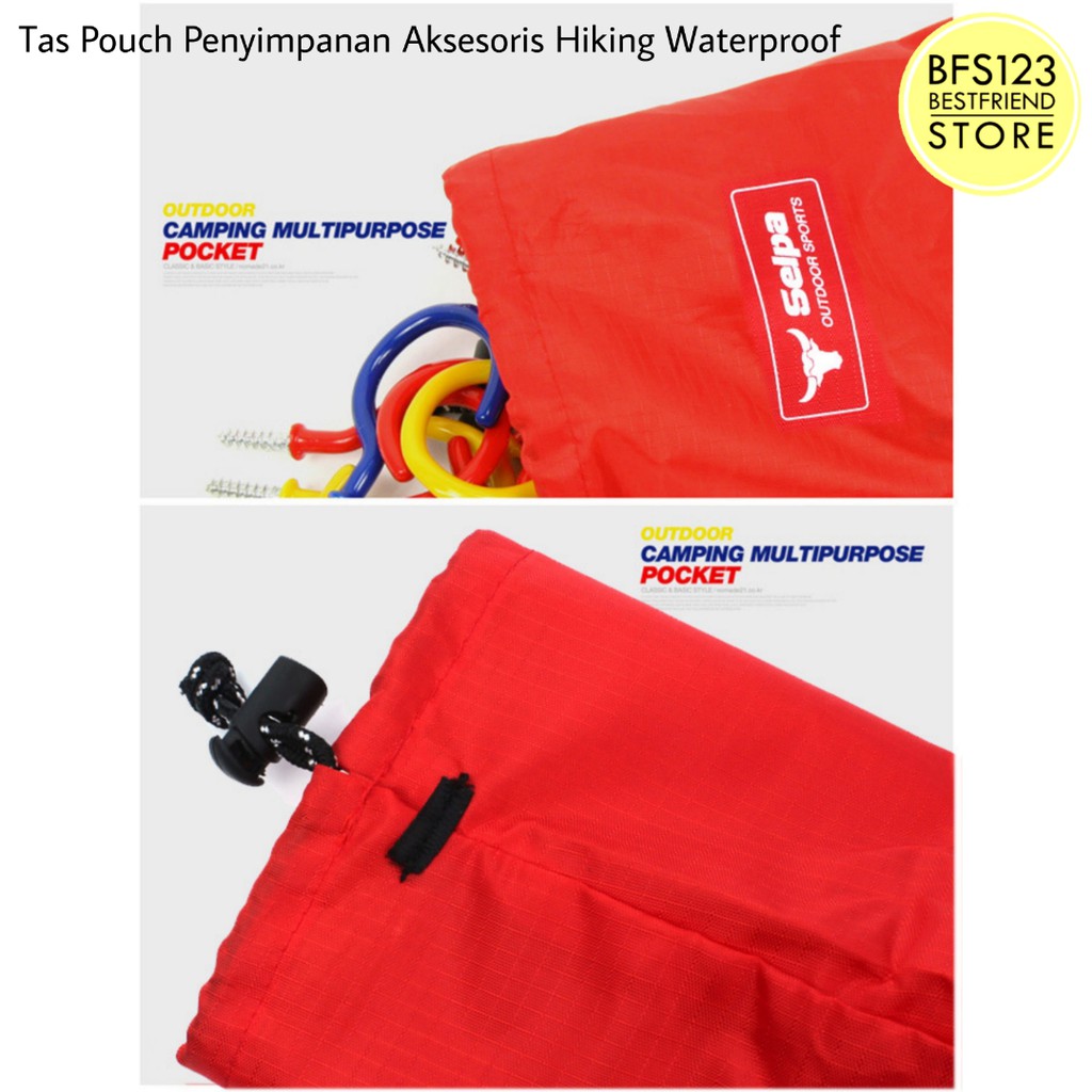 Tas Pouch Penyimpanan Aksesoris Hiking Waterproof