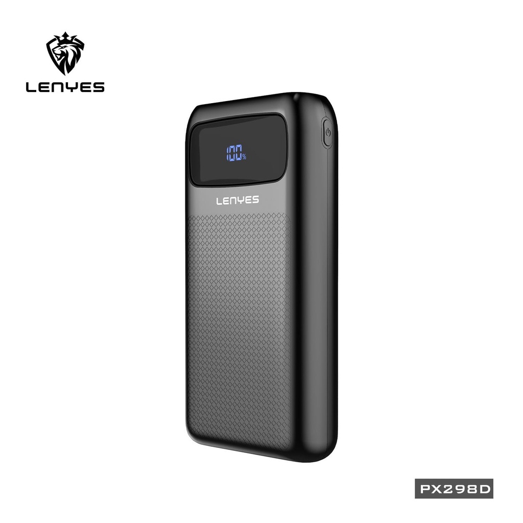 Powerbank Lenyes PX298D 20000 mAh Fast Charging 22.5W Power Bank Digital Display