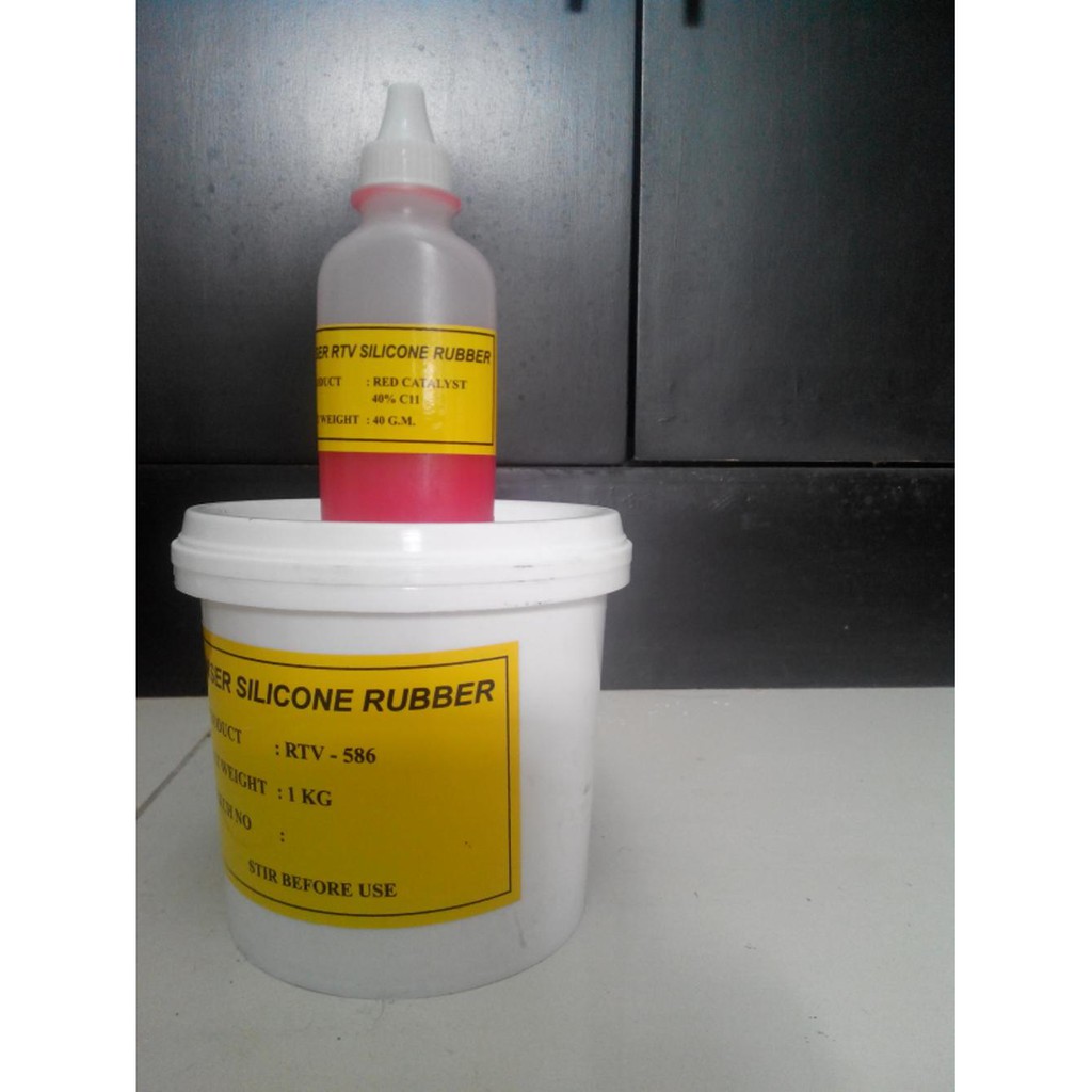 Promo kg Silicone Rubber RTV 586   catalyst   silicon   silikon rtv 586   katalis Murah