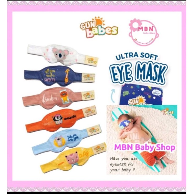 Sun Babes Eye Mask (Penutup Mata Bayi)