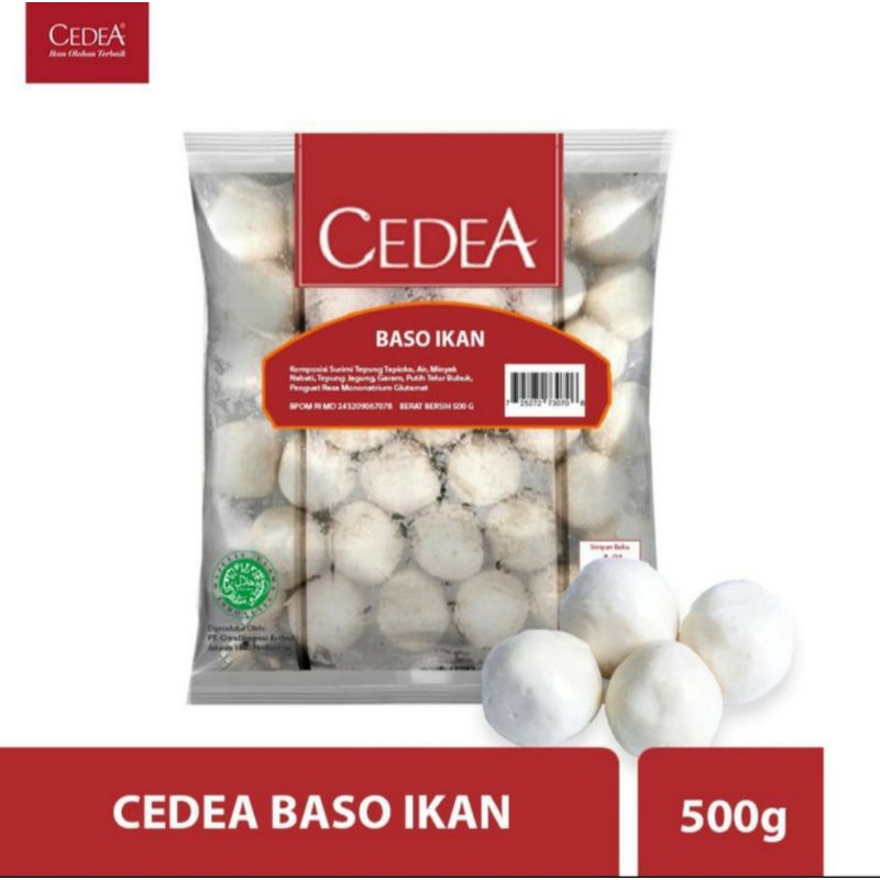 

Cedea Fish Ball Bakso Ikan 500 gram