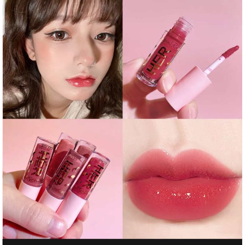 [COD &amp; READY STOCK] LIP GLOSS MURAH | LIP GLOSS BENING TRANSPARAN | LIP OIL | PINKFLASH