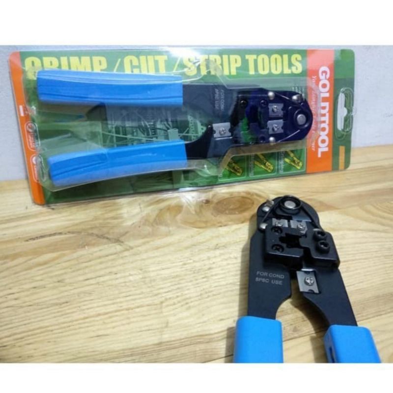 CRIMPING TOOL RJ45 CAT5 GOLDTOOL TTK-133C