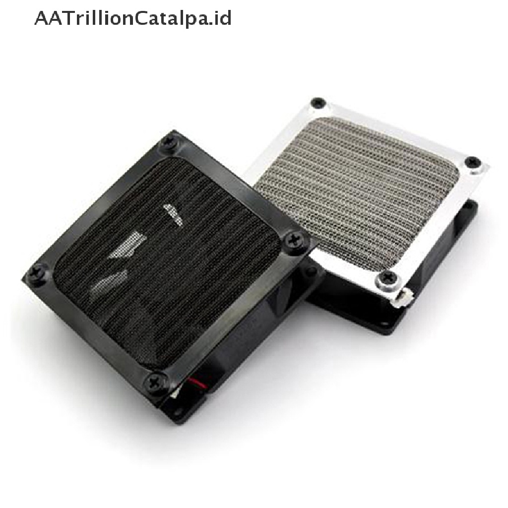 Aatrillioncatalpa Filter Pelindung Kipas Pendingin Komputer 120mm Bahan Aluminum Anti Debu