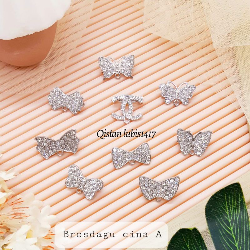 Bros dagu peniti 2cm