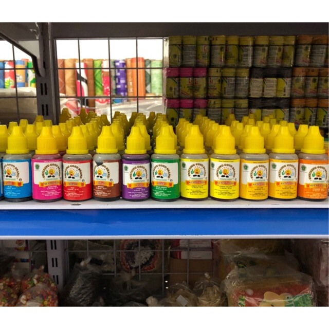 

Gincu Botolan Plastik Cap Smelling Good / Pewarna Makanan